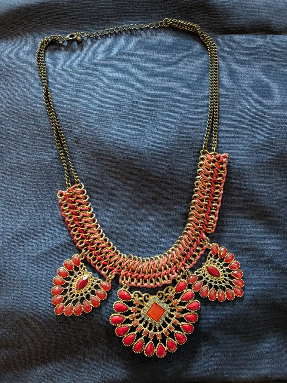 Southwest statement necklace